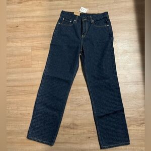 Striped Low Pro Mid Rise Straight Leg Levi’s